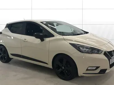 Begagnad Nissan Micra 92 HK (67 kW) 2022 Vit Halvkombi