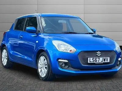 Used Suzuki Swift SZ-T 109 HP (80 kW) 2017 Speedy blue Hatchback