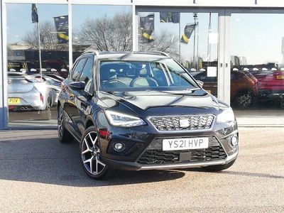 Begagnad Seat Arona XCELLENCE Lux 110 HK (80 kW) 2021 Svart SUV