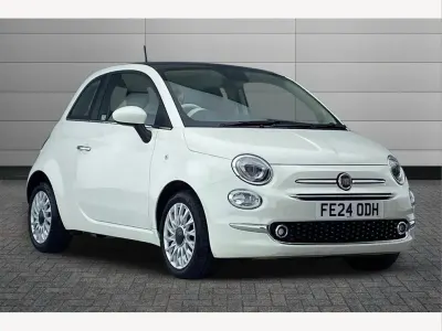 Used Fiat 500 70 HP (51 kW) 2024 Bossa nova white Hatchback