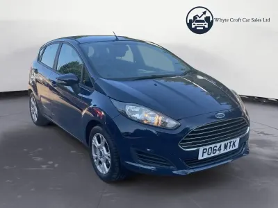 Used Ford Fiesta Style 75 HP (55 kW) 2014 Blue Hatchback