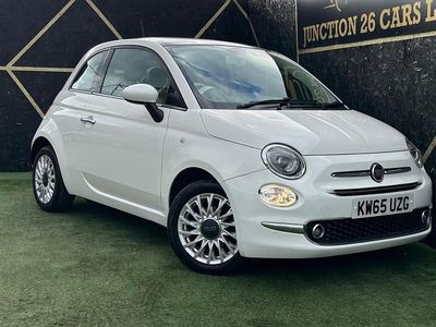 Used Fiat 500 Lounge 69 HP (50 kW) 2016 White Hatchback