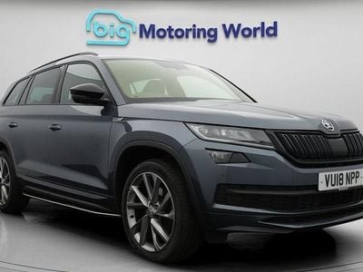 Used Skoda Kodiaq SportLine 179 HP (131 kW) 2018 Grey SUV
