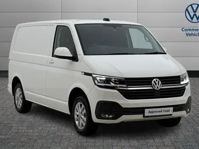 Begagnad VW Transporter Highline 2023 Vit Van