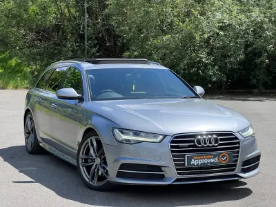 Used Audi A6 S-Line 272 HP (200 kW) 2015 Grey Estate