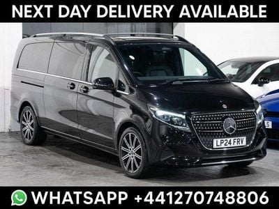 Black Used 2024 Mercedes V300 Premium MPV | £65,000 (Good price)