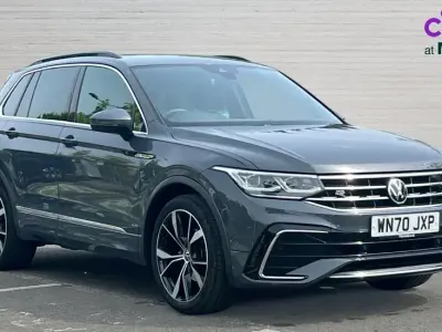 Used VW Tiguan R-line 150 HP (110 kW) 2020 Dolphin grey metallic SUV