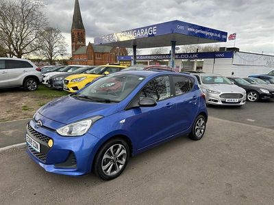 Used Hyundai i10 67 HP (49 kW) 2019 Blue Hatchback