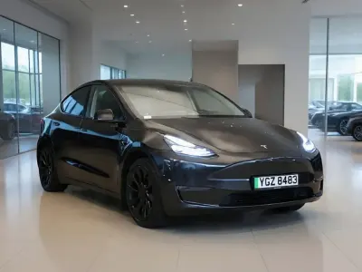 Used Tesla Model Y Long Range AWD 378 kW (514 HP) 2023 Black SUV