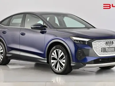 Used Audi Q4 Sportback e-tron Sport 125 kW (170 HP) 2023 Blue SUV