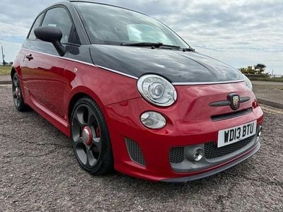 Grey/red Used 2013 Abarth 595 Competizione Cabriolet | £7,995 (Fair price)