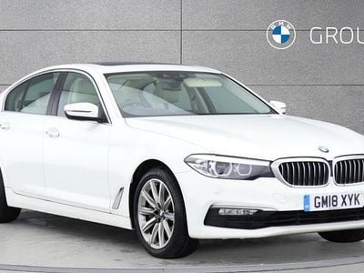 White Used 2018 BMW 540 Sport Line Sedan | £24,750 (Fair price)