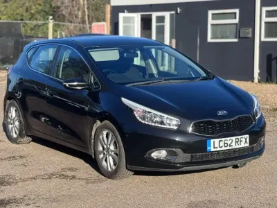 Used Kia Ceed 135 HP (99 kW) 2013 Black Hatchback