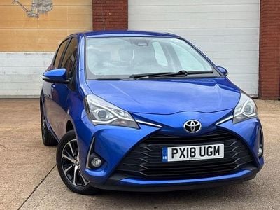 Used Toyota Yaris 2018 Blue Hatchback