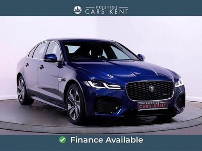 Begagnad Jaguar XF R-Dynamic 250 HK (183 kW) 2023 Blå Sedan