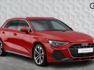 Used Audi A3 Sportback S-Line 2025 Progressive red Hatchback
