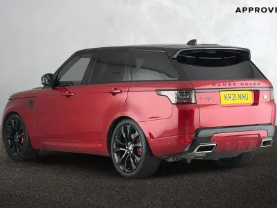 Used Land Rover Range Rover Sport 345 HP (253 kW) 2021 Firenze red SUV