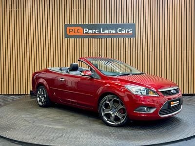 Used Ford Focus Cabriolet Convertible 2009 Red Cabriolet