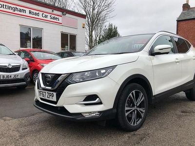 Used Nissan Qashqai N-Connecta 110 HP (80 kW) 2017 White SUV