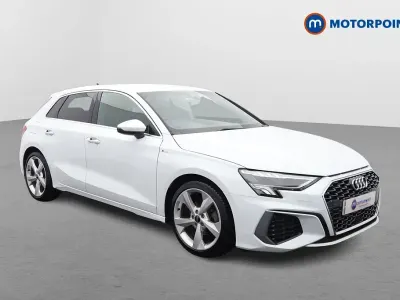 Used Audi A3 S-Line 2023 White Sedan