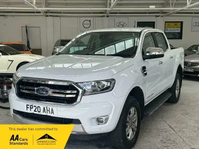 Used Ford Ranger Limited 2020 White Pickup