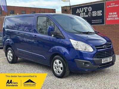 Used Ford Transit Custom Limited 170 HP (125 kW) 2016 Blue Van