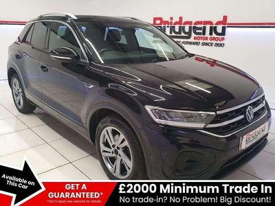 Używany VW T-Roc R-line 150 KM (110 kW) 2022 Czarny SUV