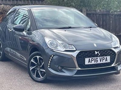 Grey Used 2016 DS Automobiles DS3 Elegance Hatchback | £5,495 (Fair price)