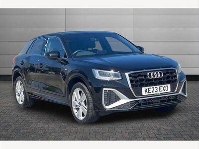 Second-hand Audi Q2 S-Line 150 CP (110 kW) 2023 Negru SUV