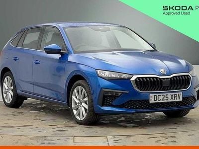 Used Skoda Scala SE L 115 HP (84 kW) 2025 Race blue metallic Hatchback