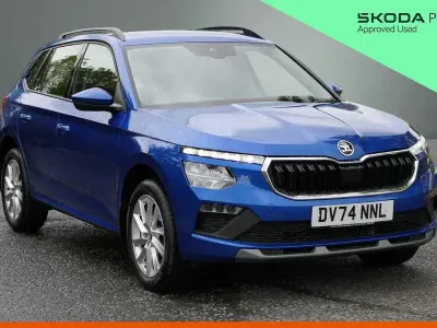 Used Skoda Kamiq SE 70 HP (51 kW) 2024 Race blue metallic SUV
