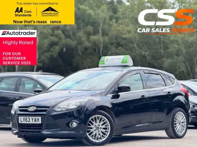 Used Ford Focus Zetec 125 HP (91 kW) 2013 Black Hatchback
