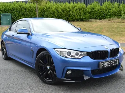 Used BMW 420 Coupé M Sport 2016 Estoril blue metallic Coupe