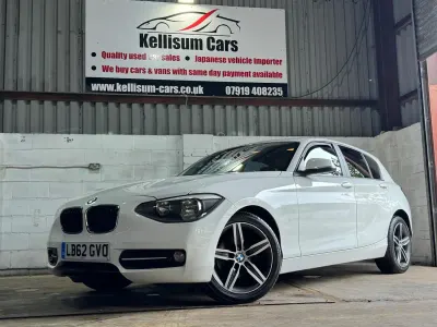 Used BMW 116 Sport Line 2012 White Hatchback
