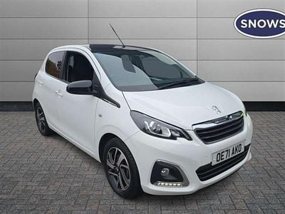 White Used 2021 Peugeot 108 Allure Hatchback | £7,679 (Fair price)