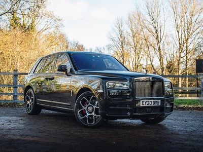 Black Used 2020 Rolls Royce Cullinan SUV | £249,950 (Expensive)
