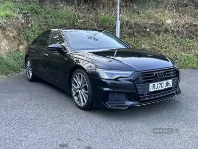 Begagnad Audi A6 Black Edition 204 HK (150 kW) 2020 Grå Sedan