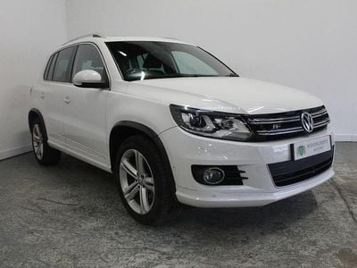Used VW Tiguan R-line 177 HP (130 kW) 2013 White SUV