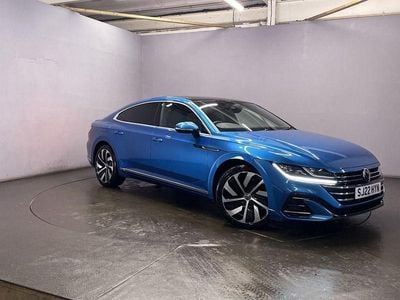 Used VW Arteon R-line 190 HP (139 kW) 2022 Blue Hatchback