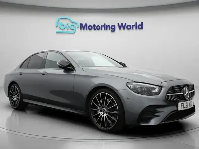 Used Mercedes E220 AMG line 194 HP (142 kW) 2021 Grey Sedan