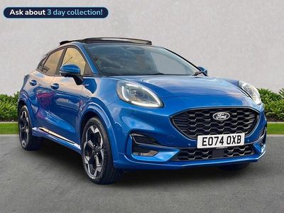 Blue Used 2024 Ford Puma ST-Line X Hatchback | £20,150 (Expensive)