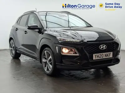Second-hand Hyundai Kona 120 CP (88 kW) 2020 Negru SUV