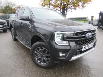 Begagnad Ford Ranger Wildtrack 202 HK (148 kW) 2023 Svart Pickup