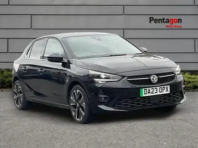 Used Vauxhall Corsa-e Ultimate 100 kW (136 HP) 2023 Black Hatchback