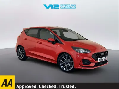 Begagnad Ford Fiesta ST-Line 100 HK (73 kW) 2023 Röd Halvkombi