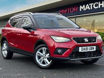 Red Used 2018 Seat Arona FR SUV | £10,299 (Fair price)