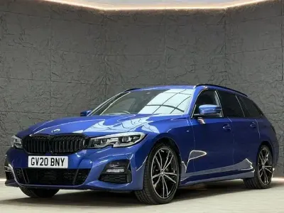 Used BMW 320 M Sport 190 HP (139 kW) 2020 Blue Estate