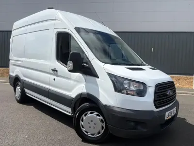 Used Ford Transit 130 HP (95 kW) 2018 White Van