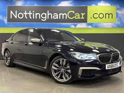 Used BMW M760 M Sport 2018 Black Sedan