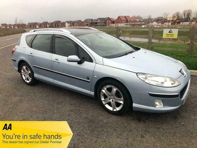 used Peugeot 407 HDI SW X-LINE - MOT 25/09/21 - 11x SERVICE STAMPS - ANY PX WELCO
